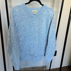 Vintage St. John’s bay light blue sweater 100% cotton